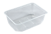 Plastová miska hranatá PP 1000 ml ideal pack®
