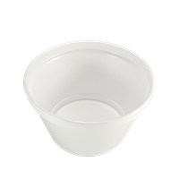 Plastová miska na polévku kulatá XPS termo 330 ml ideal pack®