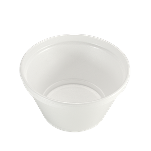 Plastová miska na polévku kulatá XPS termo 330 ml ideal pack®