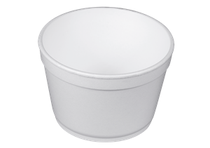 Plastová miska kulatá PS termo 460 ml ideal pack®