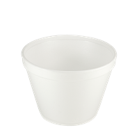 Plastová miska na polévku kulatá XPS termo 450 ml ideal pack® 