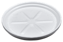 Plastové víčko termo bílé pro misky PS termo 340/460 ml ideal pack®