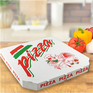 Krabice na pizzu 28x28x3 cm kuchař ideal pack®