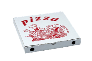 Krabice na pizzu 30x30x3 cm kuchař ideal pack®