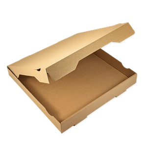 Krabice na pizzu 30x30x4 cm hnědá ideal pack®