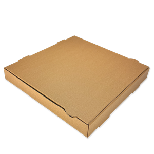 Krabice na pizzu 30x30x4 cm hnědá ideal pack®