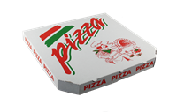 Krabice na pizzu 32x32x3 cm kuchař ideal pack®