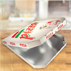 Krabice na pizzu 45x45x4 cm s ALU kuchař ideal pack®