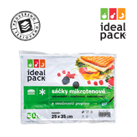 Svačinové sáčky mikrotenové 25x35 cm ideal pack®