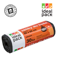 Mikrotenový sáček do koše 30 l 50x60 cm ideal pack®