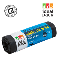 Mikrotenový sáček do koše 60 l 60x80 cm ideal pack®