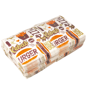 Papírový sáček na kebab 16x16 cm ideal pack®