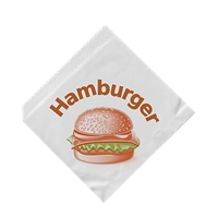 Papírový sáček na hamburger 16x16 cm ideal pack®