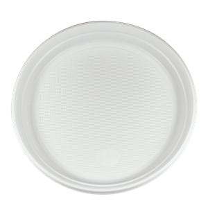 Plastový talíř PP 22 cm mělký opakovaně použitelný párty