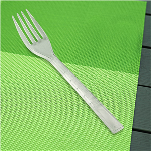 Plastová vidlička PS 18 cm transparentní light opakovaně použitelná párty