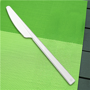 Plastový nůž PS 18 cm bílý light opakovaně použitelný párty