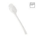 Plastová lžíce PS 18 cm transparentní light opakovaně použitelná párty