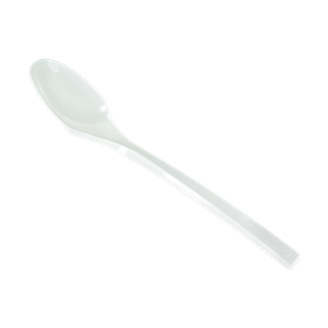 Plastová lžíce PS 18 cm bílá light opakovaně použitelná párty