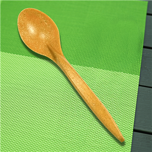Lžíce EKO kompozit dřevo/plast (WPC) párty