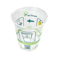 Kelímek EKO rPET 0,3 l nápojový O95 mm idealCup design párty