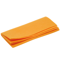 Hadr na podlahu 60x70 cm oranžový