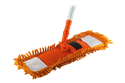 Úklidový mop plochý žinylkový 42x13 cm s násadou 75/130 cm