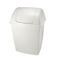 Plastový odpadkový koš hranatý s víkem 26 l