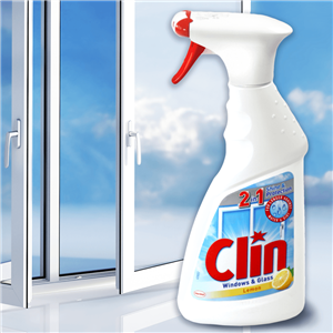 Clin čisticí prostředek na sklo 0,5 l