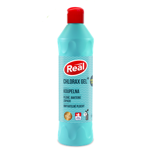 Čisticí prostředek WC 550 ml Real Gel Chlorax