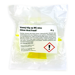 Vonný klip na WC mísu Citrus ideal Fresh®