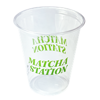 Kelímek EKO rPET 0,3 l O95 mm nápojový "MATCHA"